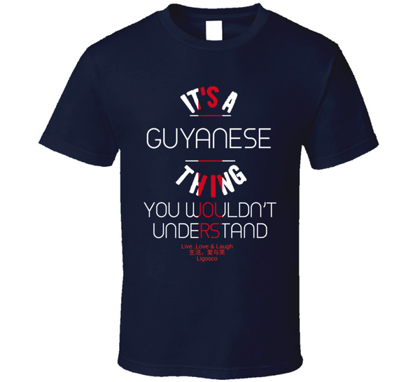 Guyanese Thing blue T Shirt