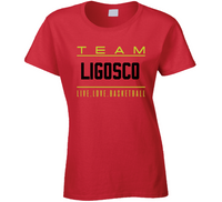 Ligosco Basketball 2 Ladies T Shirt