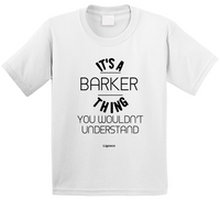 Barker Thing Kids T Shirt