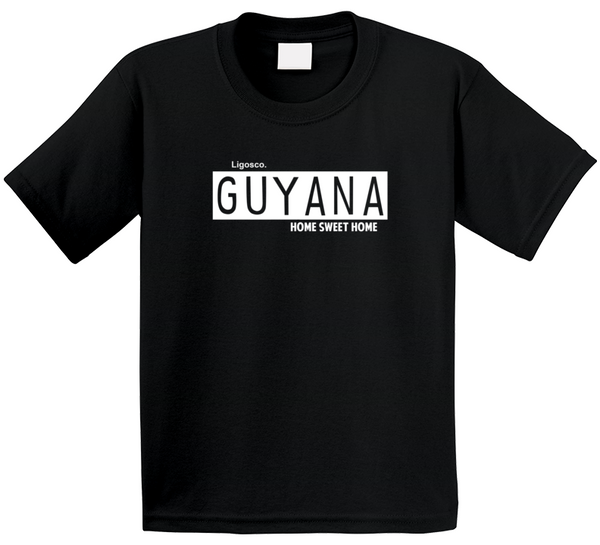 Guyana Home Sweet Home Kids T Shirt