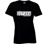 Guyana Home Sweet Home Ladies T Shirt