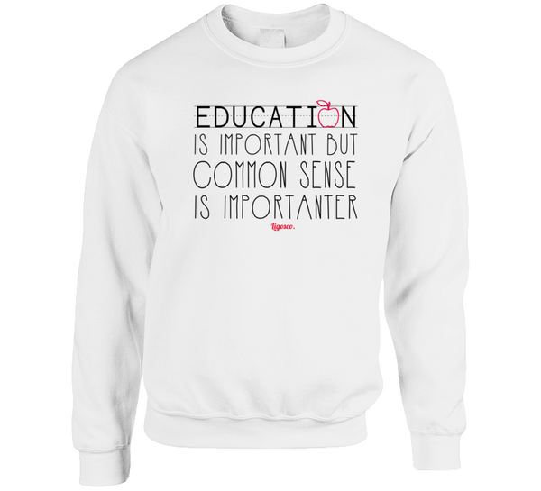 Education Crewneck Sweatshirt