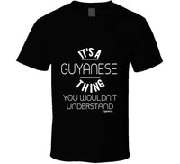 It's A Guyanese Thing Ladies T Shirt