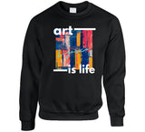 Art Is Life Ladies T Shirt