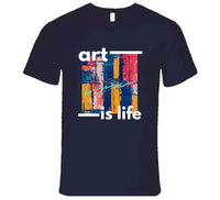 Art Is Life Ladies T Shirt