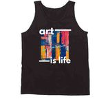 Art Is Life Ladies T Shirt