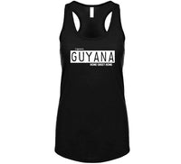 Guyana Home Sweet Home Ladies T Shirt