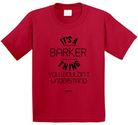 Barker Thing Kids T Shirt