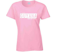 Guyana Home Sweet Home Ladies T Shirt