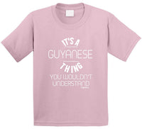 It's A Guyanese Thing Ladies T Shirt