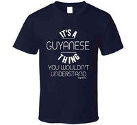 It's A Guyanese Thing Ladies T Shirt