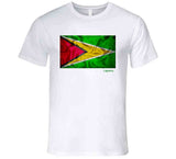 Guyana Flag Ladies T Shirt