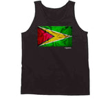 Guyana Flag Ladies T Shirt