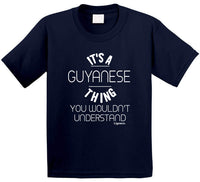 It's A Guyanese Thing Ladies T Shirt