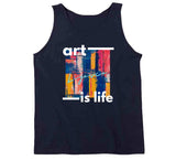 Art Is Life Ladies T Shirt