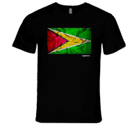 Guyana Flag Ladies T Shirt