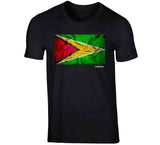 Guyana Flag Ladies T Shirt